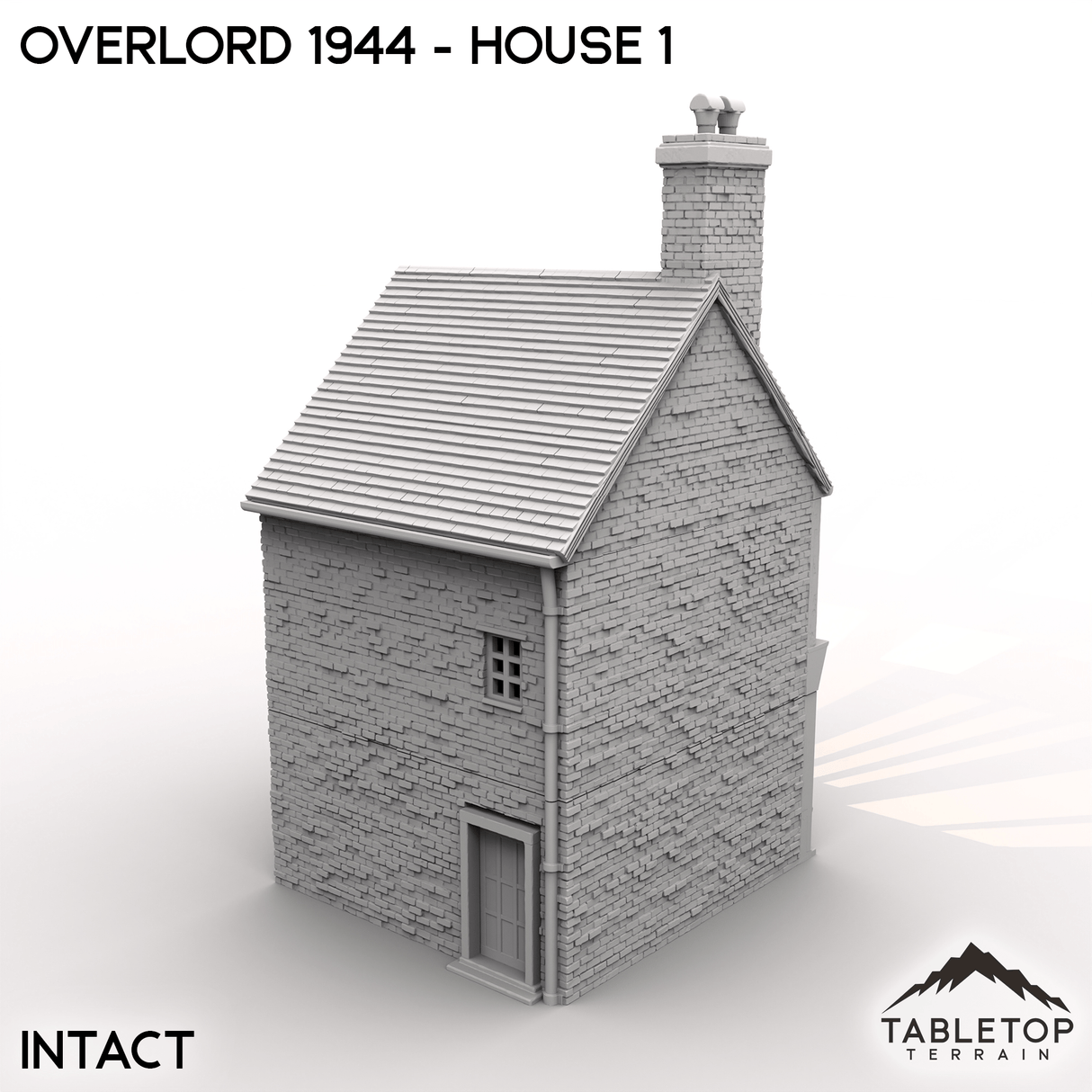 Tabletop Terrain Terrain Overlord 1944 - House 1