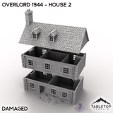 Tabletop Terrain Terrain Overlord 1944 - House 2