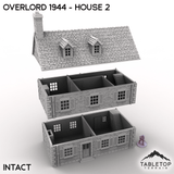 Tabletop Terrain Terrain Overlord 1944 - House 2