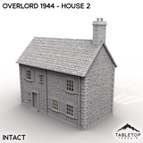 Tabletop Terrain Terrain Overlord 1944 - House 2