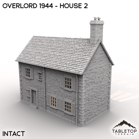 Tabletop Terrain Terrain Overlord 1944 - House 2