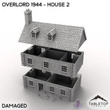 Tabletop Terrain Terrain Overlord 1944 - House 2