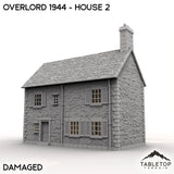 Tabletop Terrain Terrain Overlord 1944 - House 2
