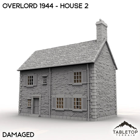 Tabletop Terrain Terrain Overlord 1944 - House 2