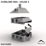 Tabletop Terrain Terrain Overlord 1944 - House 3