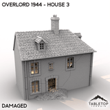 Tabletop Terrain Terrain Overlord 1944 - House 3
