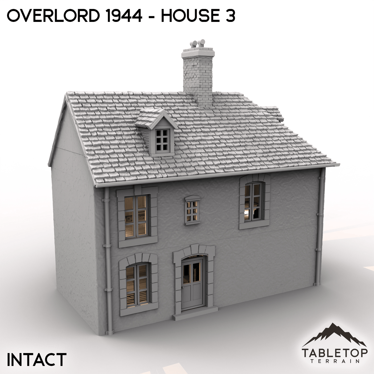 Tabletop Terrain Terrain Overlord 1944 - House 3