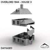 Tabletop Terrain Terrain Overlord 1944 - House 3