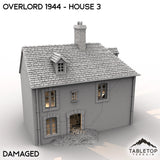 Tabletop Terrain Terrain Overlord 1944 - House 3