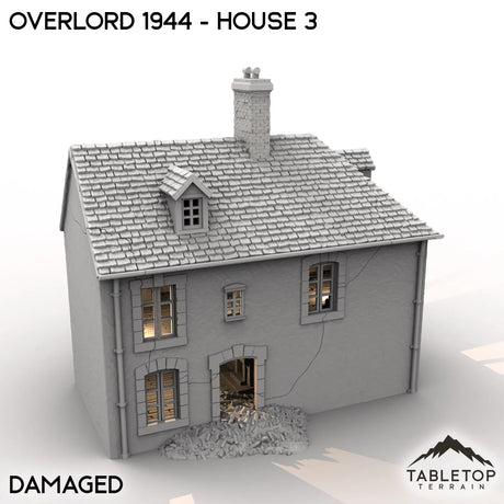 Tabletop Terrain Terrain Overlord 1944 - House 3