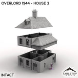 Tabletop Terrain Terrain Overlord 1944 - House 3