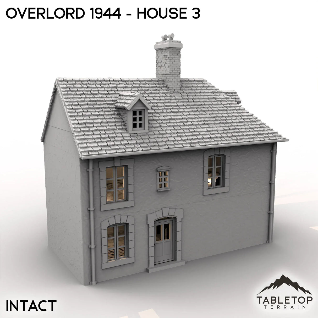Tabletop Terrain Terrain Overlord 1944 - House 3