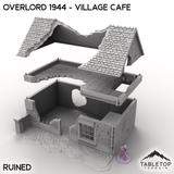 Tabletop Terrain Terrain Overlord 1944 - Village Cafe