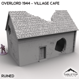 Tabletop Terrain Terrain Overlord 1944 - Village Cafe