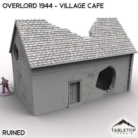 Tabletop Terrain Terrain Overlord 1944 - Village Cafe