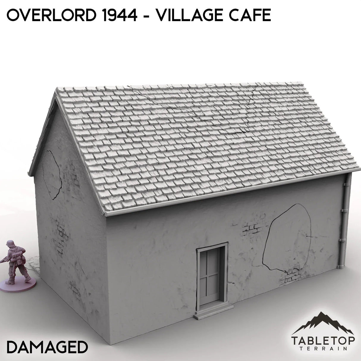 Tabletop Terrain Terrain Overlord 1944 - Village Cafe