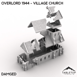 Tabletop Terrain Terrain Overlord 1944 - Village Church