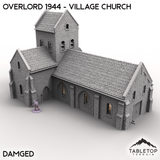 Tabletop Terrain Terrain Overlord 1944 - Village Church