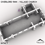 Tabletop Terrain Terrain Overlord 1944 - Village Church