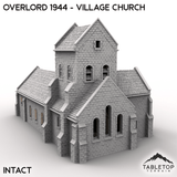 Tabletop Terrain Terrain Overlord 1944 - Village Church