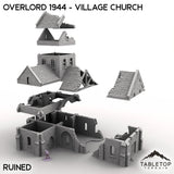 Tabletop Terrain Terrain Overlord 1944 - Village Church