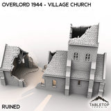 Tabletop Terrain Terrain Overlord 1944 - Village Church