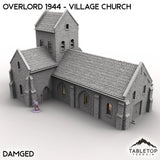 Tabletop Terrain Terrain Overlord 1944 - Village Church