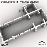 Tabletop Terrain Terrain Overlord 1944 - Village Church