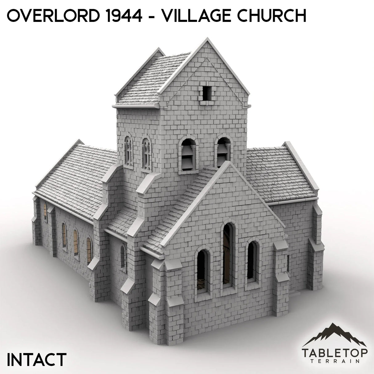 Tabletop Terrain Terrain Overlord 1944 - Village Church
