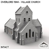 Tabletop Terrain Terrain Overlord 1944 - Village Church