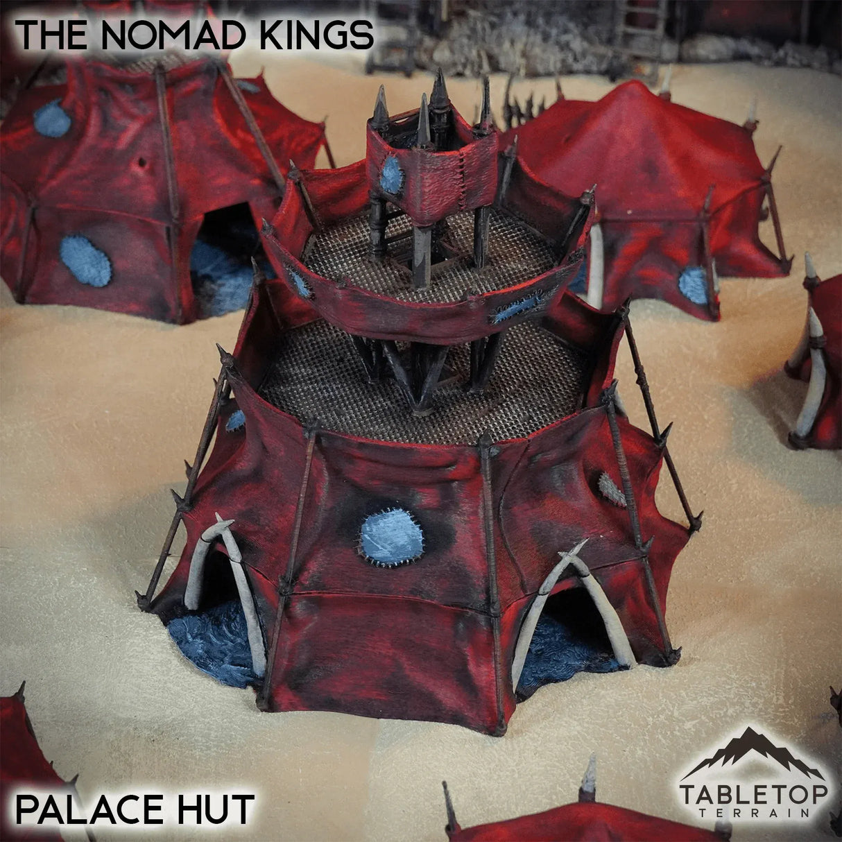 Tabletop Terrain Terrain Palace Hut / 32mm The Nomad Kings