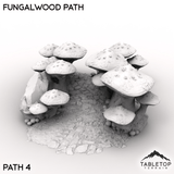 Tabletop Terrain Terrain Path 4 / 32mm Fungalwood Path