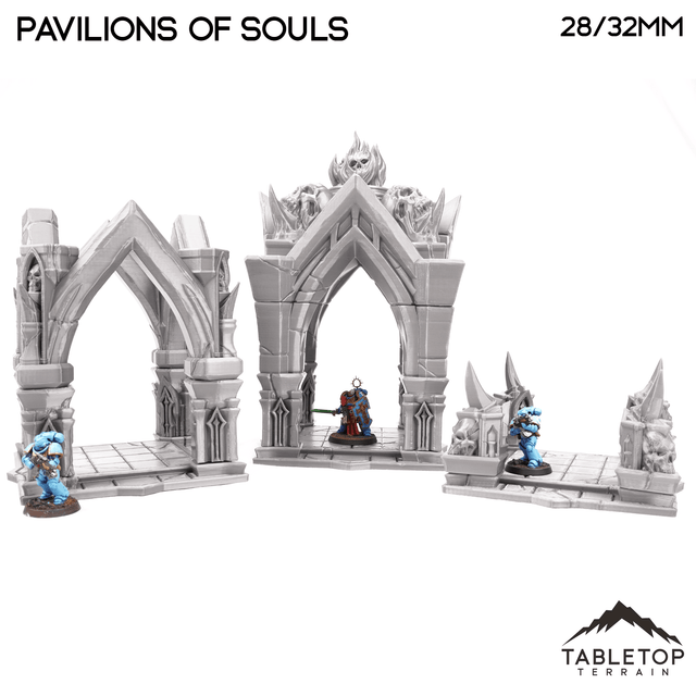 Tabletop Terrain Terrain Pavilion of Souls - Resistance of Darkness