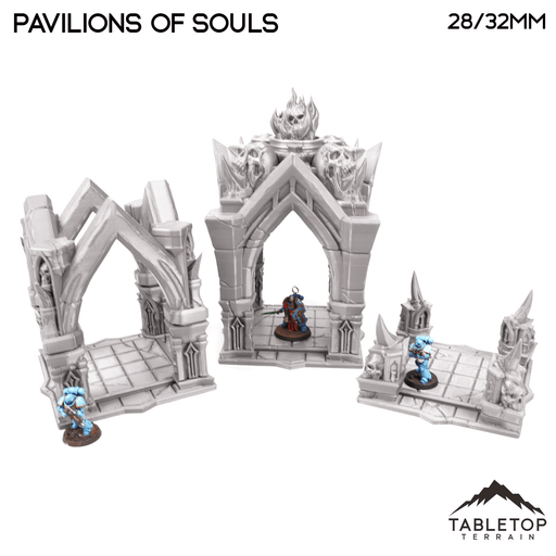 Tabletop Terrain Terrain Pavilion of Souls - Resistance of Darkness