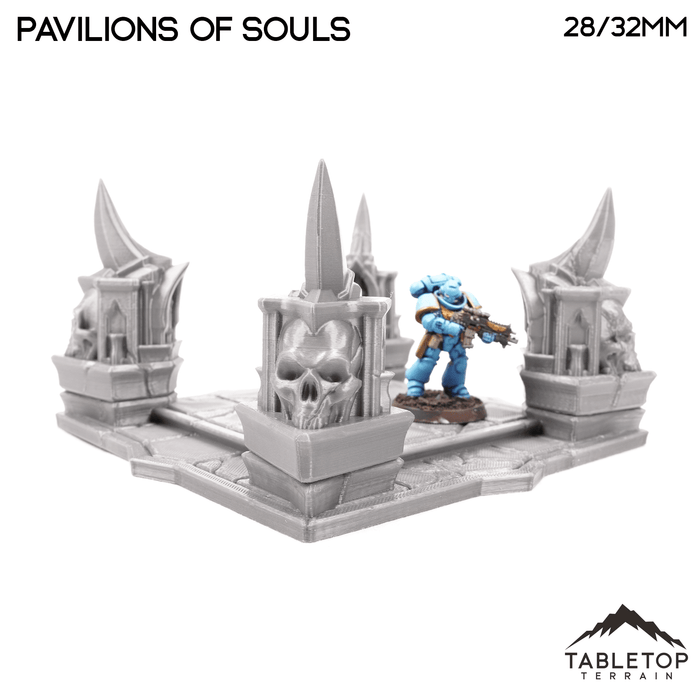 Tabletop Terrain Terrain Pavilion of Souls - Resistance of Darkness