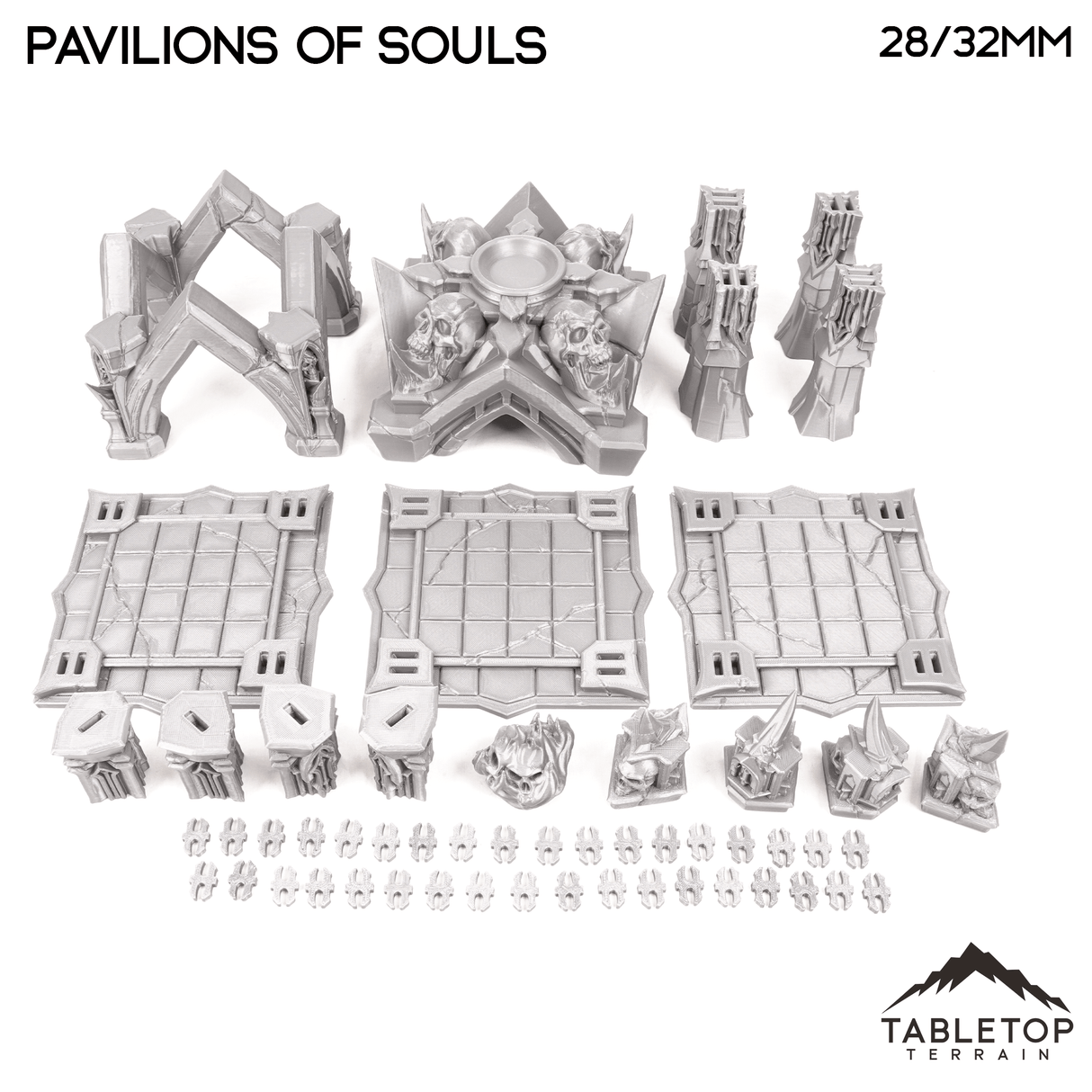 Tabletop Terrain Terrain Pavilion of Souls - Resistance of Darkness