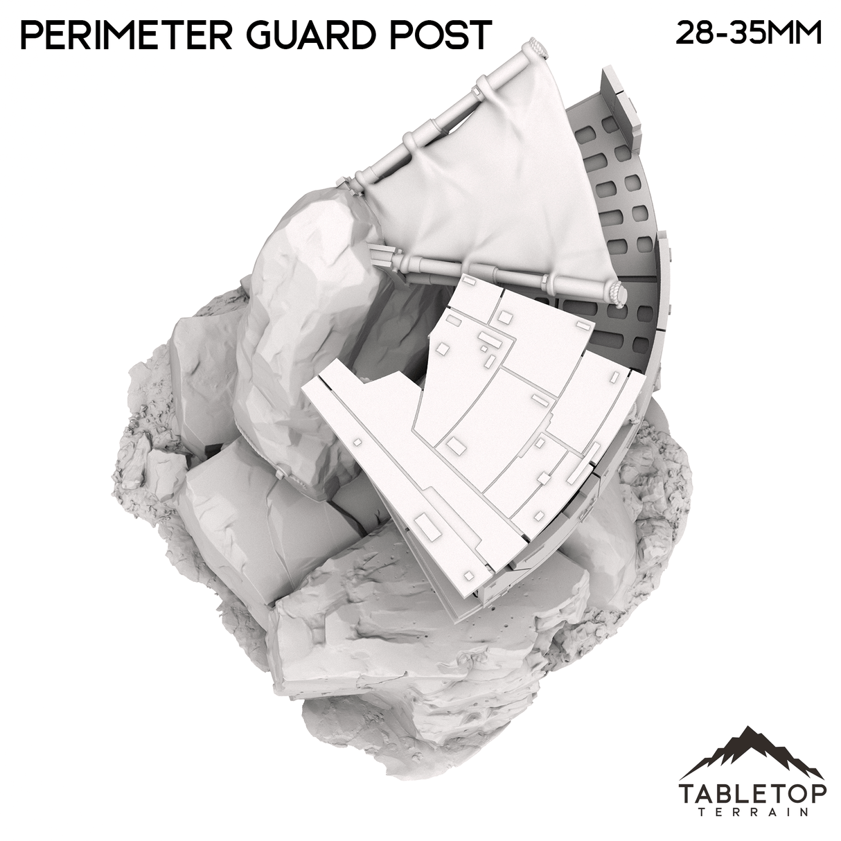 Tabletop Terrain Terrain Perimeter Guard Post