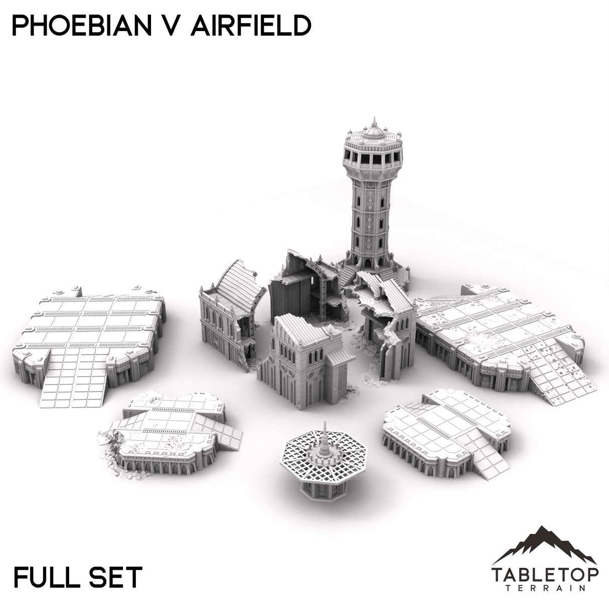 Tabletop Terrain Terrain Phoebian V Airfield