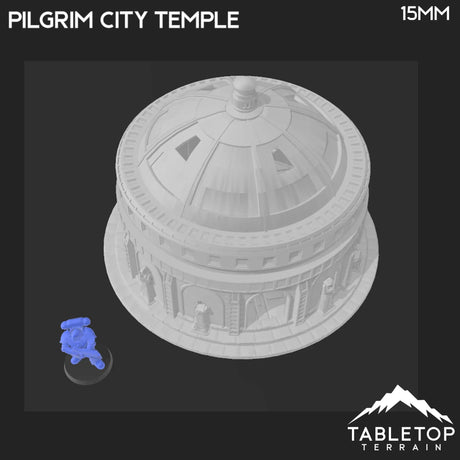 Tabletop Terrain Terrain Pilgrim City Temple - Star Wars Legion Shatterpoint Terrain