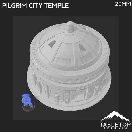 Tabletop Terrain Terrain Pilgrim City Temple - Star Wars Legion Shatterpoint Terrain