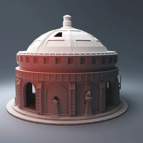 Tabletop Terrain Terrain Pilgrim City Temple - Star Wars Legion Shatterpoint Terrain