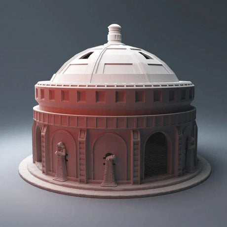 Tabletop Terrain Terrain Pilgrim City Temple - Star Wars Legion Shatterpoint Terrain
