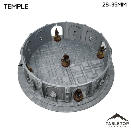 Tabletop Terrain Terrain Pilgrim City Temple - Star Wars Legion Shatterpoint Terrain