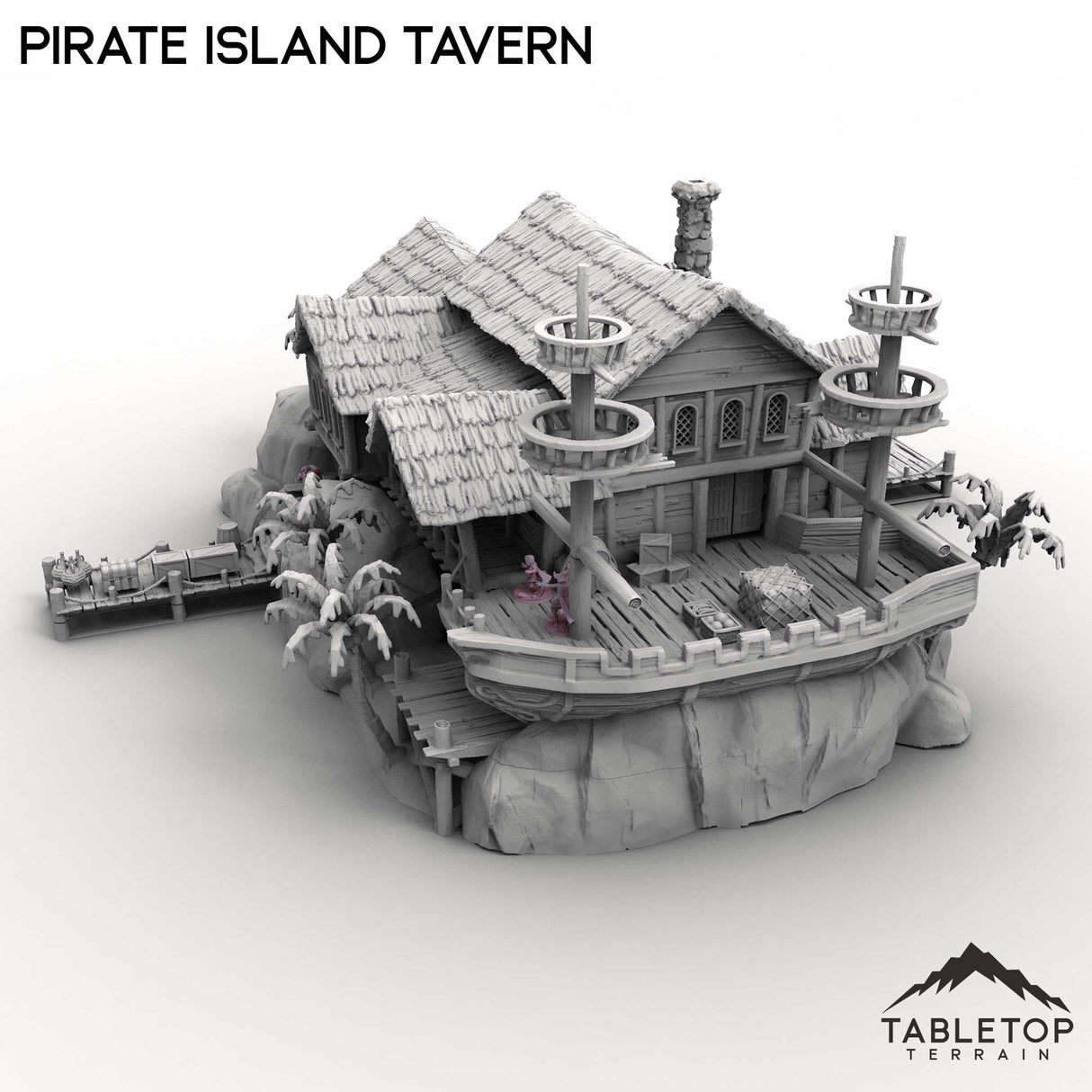 Tabletop Terrain Terrain Pirate Island Tavern