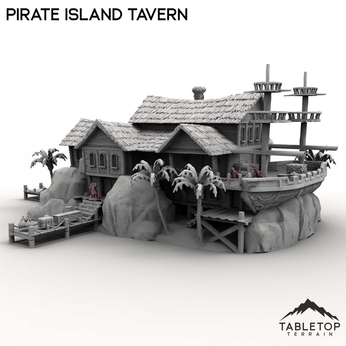 Tabletop Terrain Terrain Pirate Island Tavern
