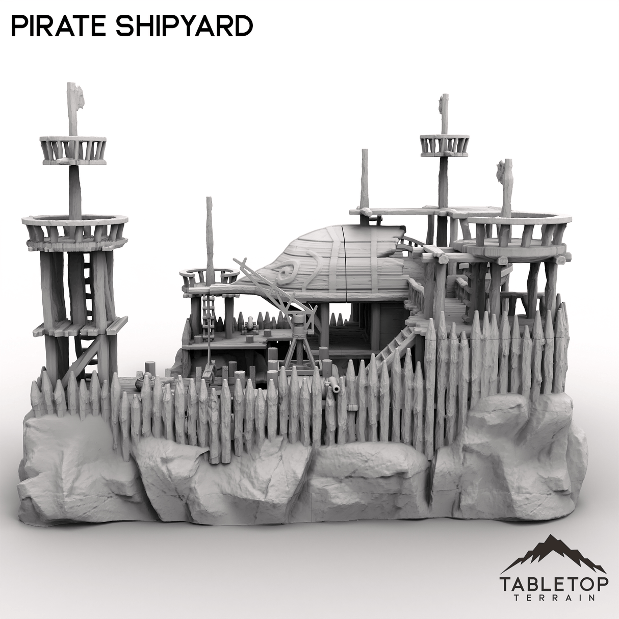 Tabletop Terrain Terrain Pirate Shipyard