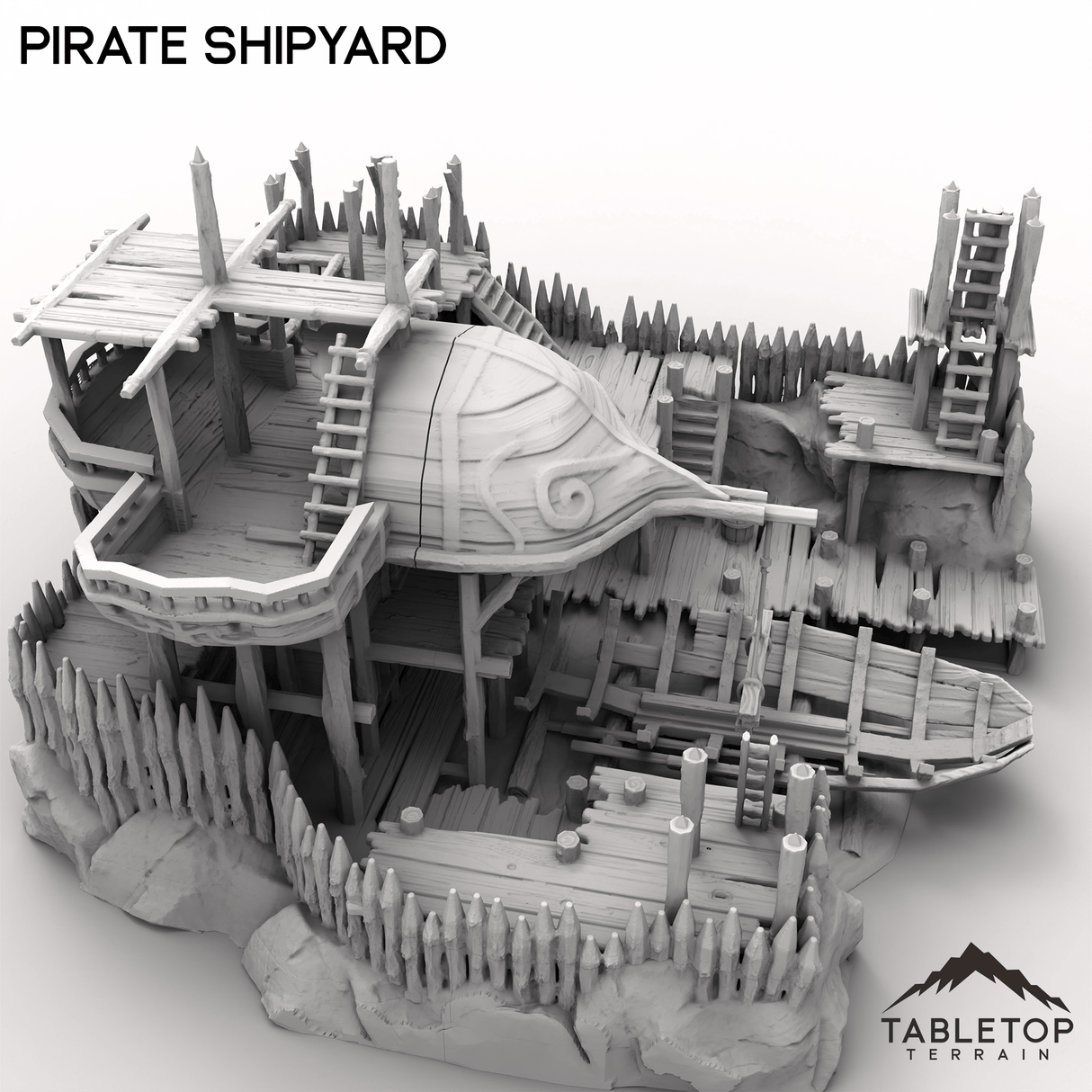 Tabletop Terrain Terrain Pirate Shipyard