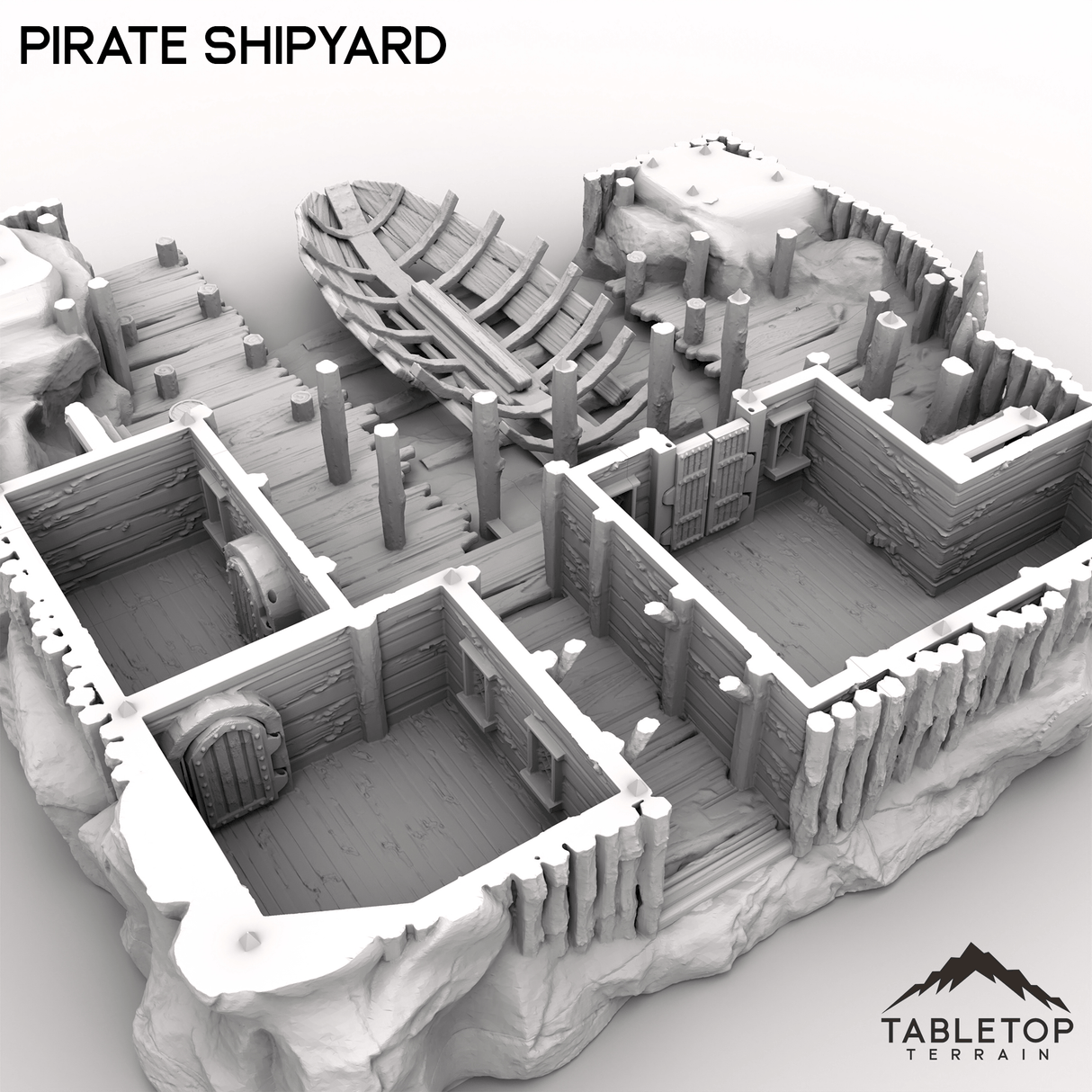 Tabletop Terrain Terrain Pirate Shipyard