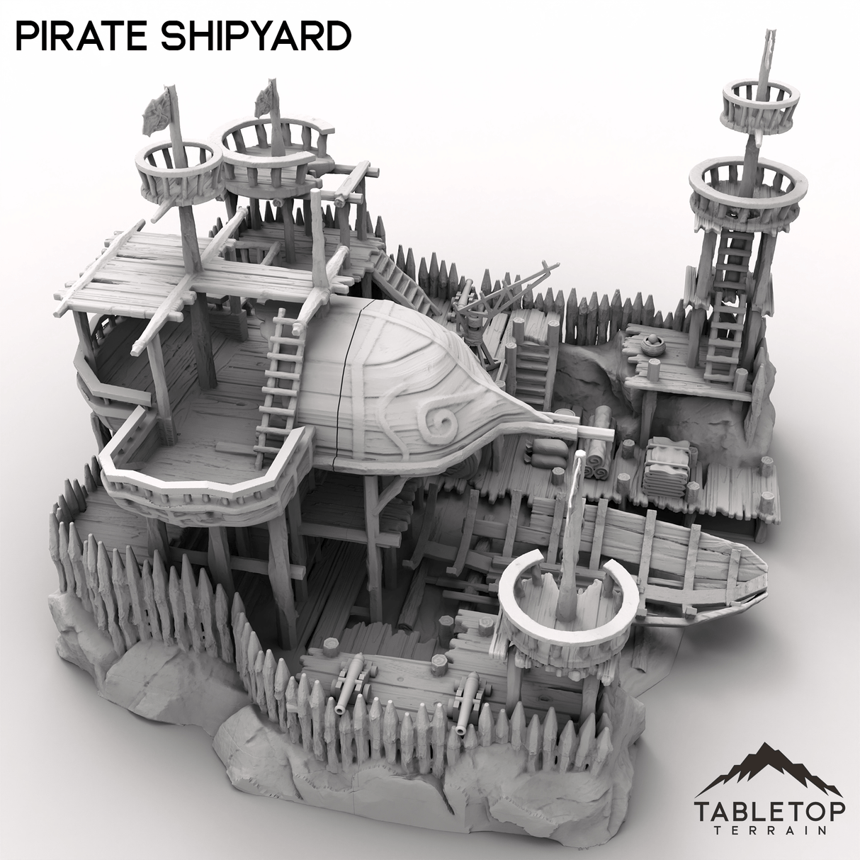 Tabletop Terrain Terrain Pirate Shipyard