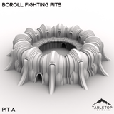 Tabletop Terrain Terrain Pit A / 28/32mm Boroll Fighting Pits